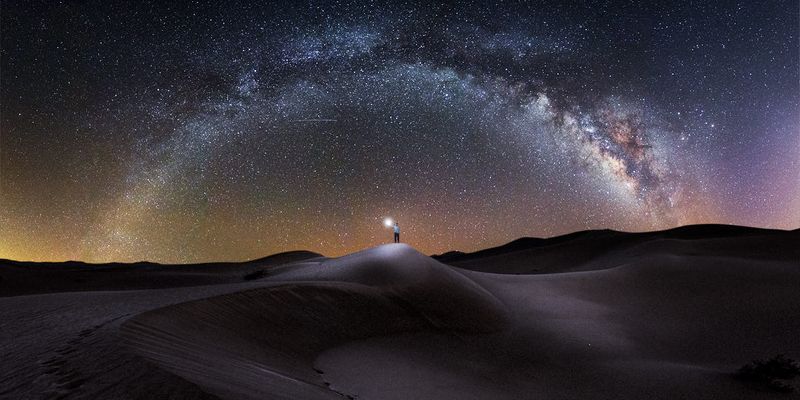 Varzaneh, Starry Night at the Desert